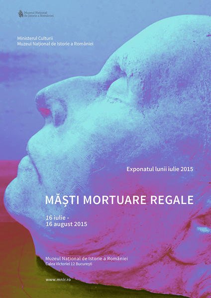 Masti mortuare regale - Exponatul lunii iulie2015 la MNIR, Foto: MNIR