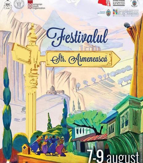 Festivalul Strada Armeneasca, Foto: Afis