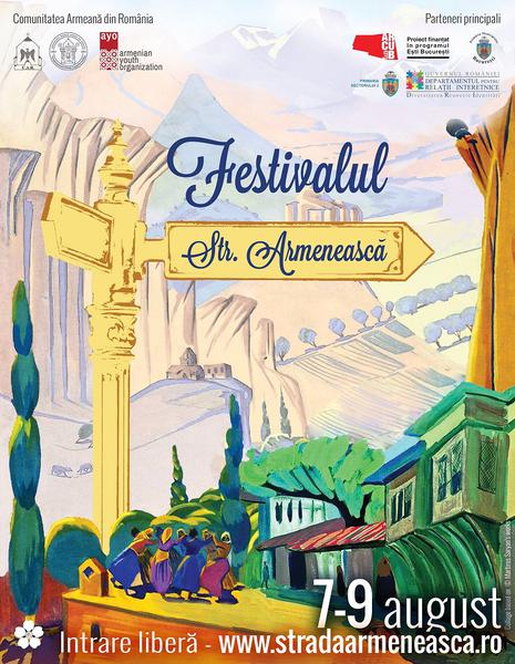 Festivalul Strada Armeneasca, Foto: Afis