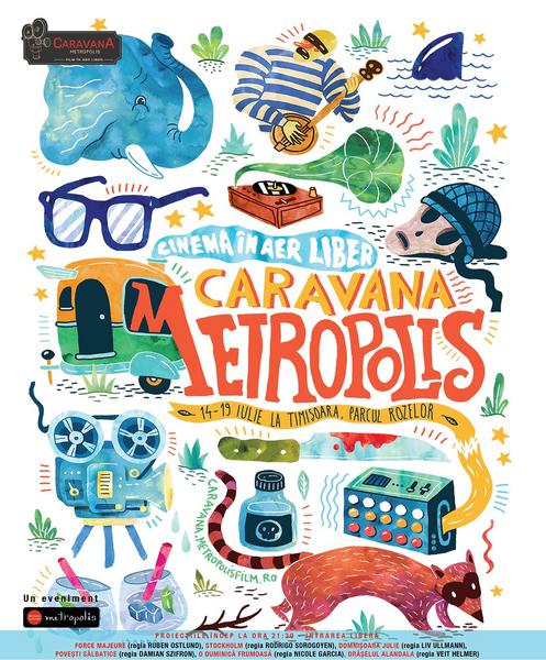 Caravana Metropolis Timisoara, Foto: Afis