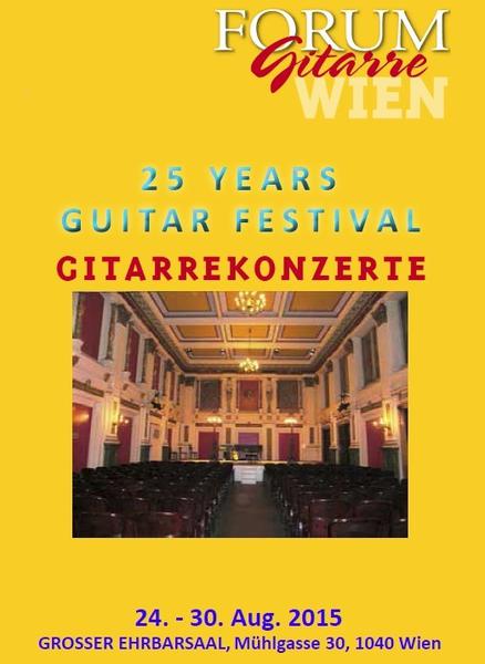 Forum Gitarre Wien 2015, Foto: Afis festival