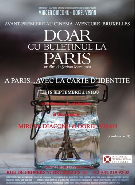 Doar cu buletinul la Paris, Foto: Afis