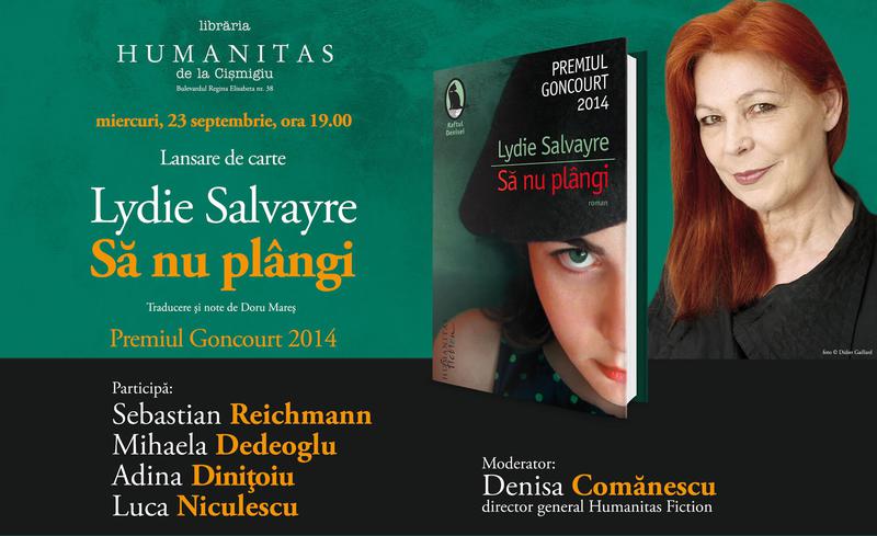 "Sa nu plangi" de Lydie Salvayre, Foto: Librariile Humanitas