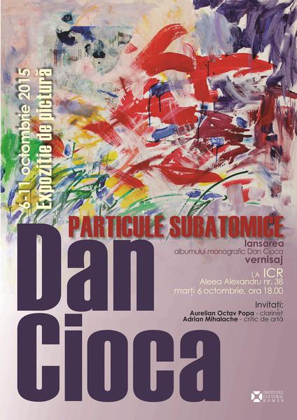 Vernisaj expozitie Dan Cioca, Foto: ICR