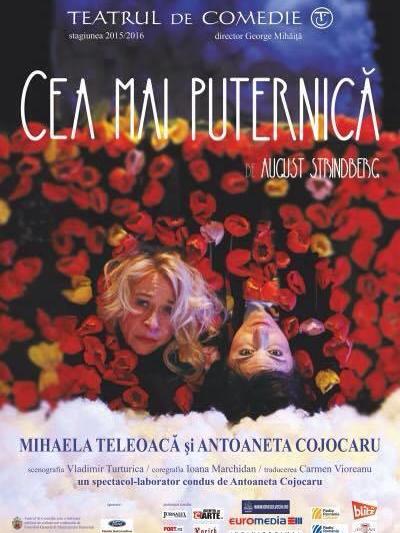 Cea mai puternica, spectacol de Antoaneta Cojocaru, Foto: Teatrul de Comedie