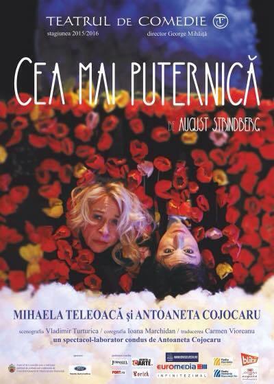 Cea mai puternica, spectacol de Antoaneta Cojocaru, Foto: Teatrul de Comedie