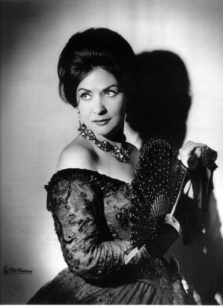Soprana Virginia Zeani, Foto: Opera Nationala Bucuresti