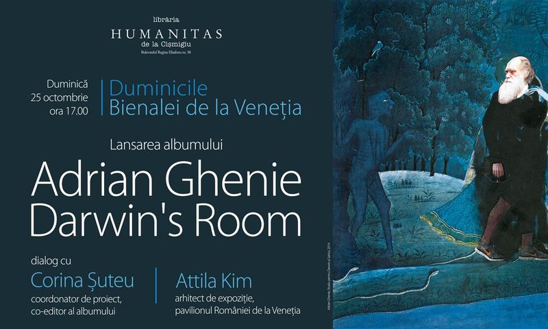 Lansare Darwin's Room - Adrian Ghenie, Foto: Librariile Humanitas