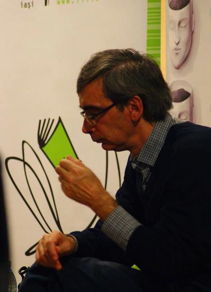 Petre Barbu la FILIT, Foto: Muzeul Literaturii Romane Iasi