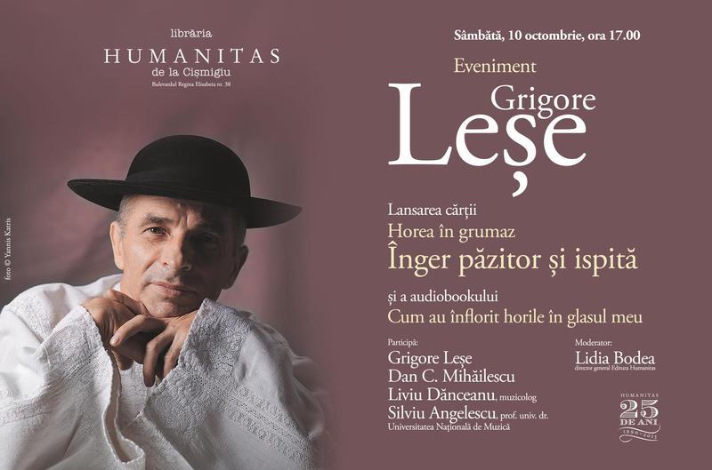 Grigore Lese, Foto: Librariile Humanitas