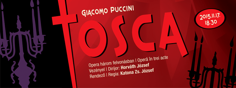 Opera Tosca, Foto: Opera Maghiara Cluj-Napoca