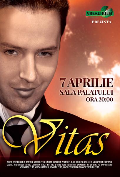 Vitas - concert la Bucuresti, Foto: Afis