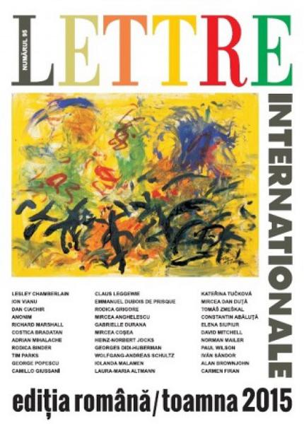 Dezbatere si lansare Lettre internationale, Foto: Afis