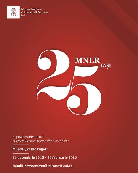 MNLR25, Foto: Muzeul Literaturii Romane Iasi