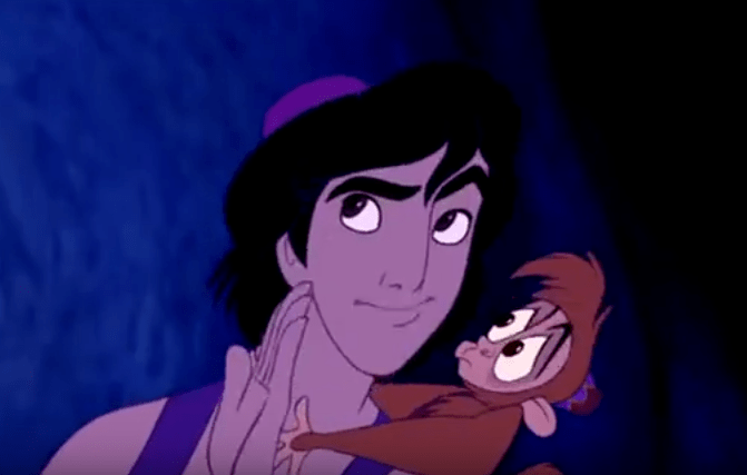 Personajul Disney Aladdin, Foto: Captura YouTube