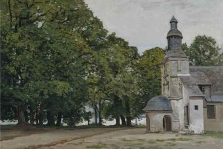 Monet: "La Chapelle de Notre-Dame de Grace, Honfleur", Foto: www.elmundo.es