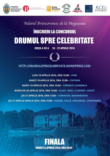 Concurs Drumul spre celebritate, Foto: Afis