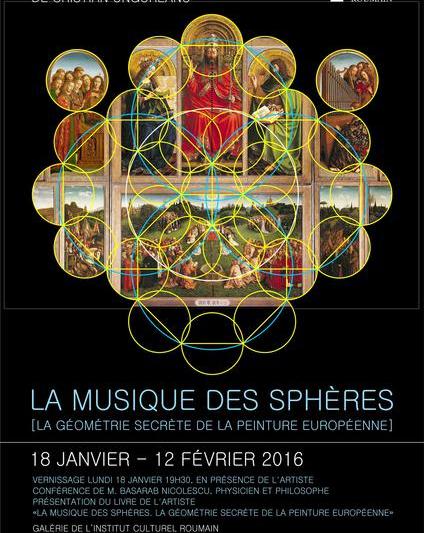 Expozitia LA MUSIQUE DES SPHERES, Foto: Afis