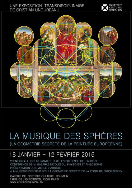 Expozitia LA MUSIQUE DES SPHERES, Foto: Afis