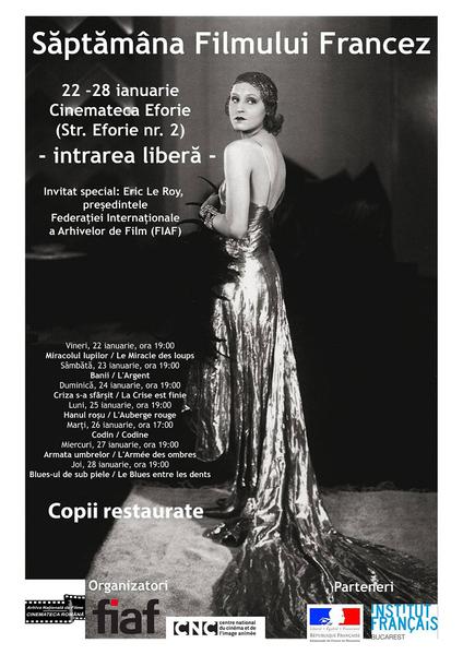 Saptamana Filmului Francez (Bogdan Movileanu), Foto: Afis