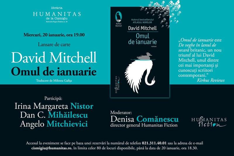 Omul de ianuarie, de David Mitchell, Foto: Librariile Humanitas