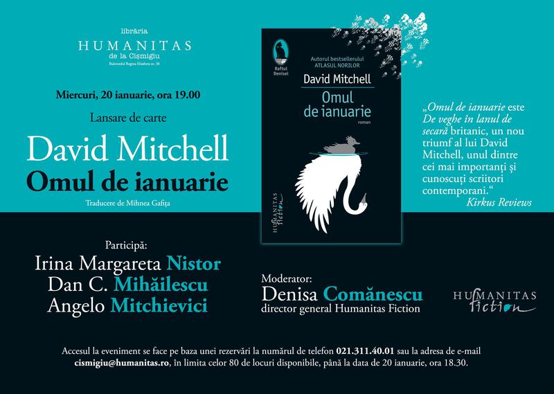 Omul de ianuarie, de David Mitchell, Foto: Librariile Humanitas