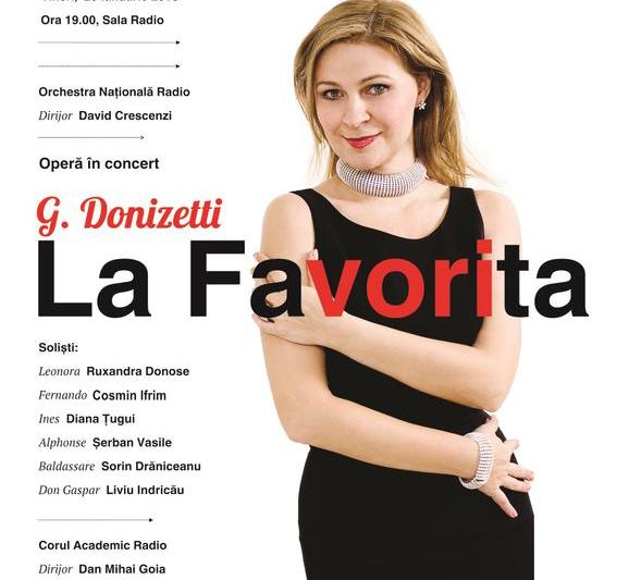 "LA FAVORITA" cu Ruxandra Donose, Foto: Orchestrele si Corurile Radio