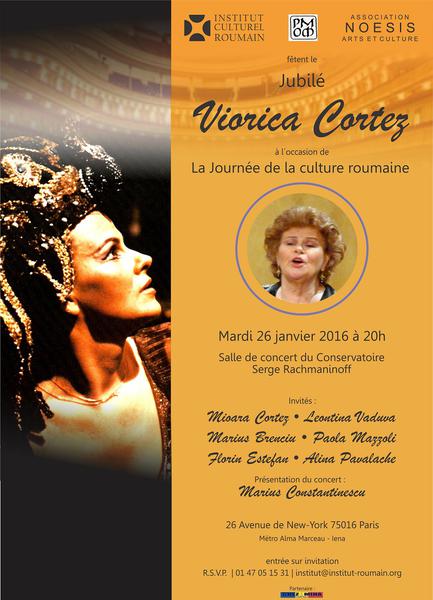 Jubileu Viorica Cortez, Foto: Afis