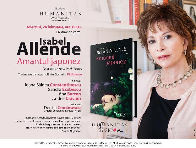 Isabel Allende: Amantul japonez, Foto: Humanitas