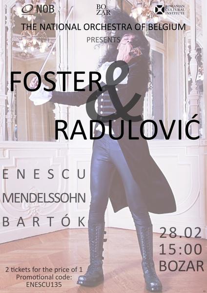 Concert Enescu la Bruxelles, Foto: Afis