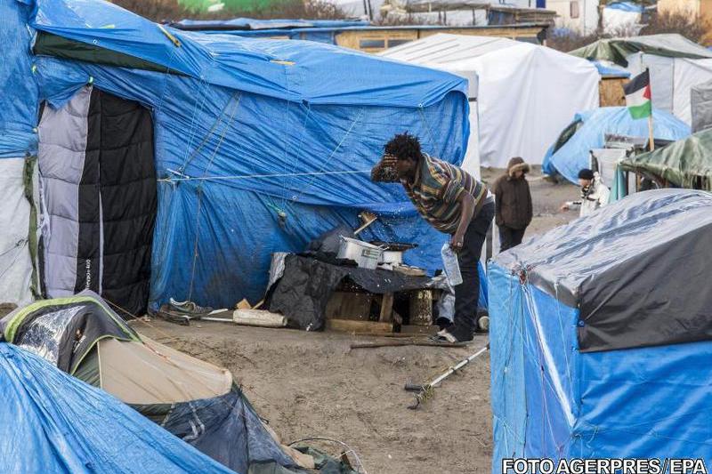 Tabara de imigranti , Foto: Agerpres/EPA