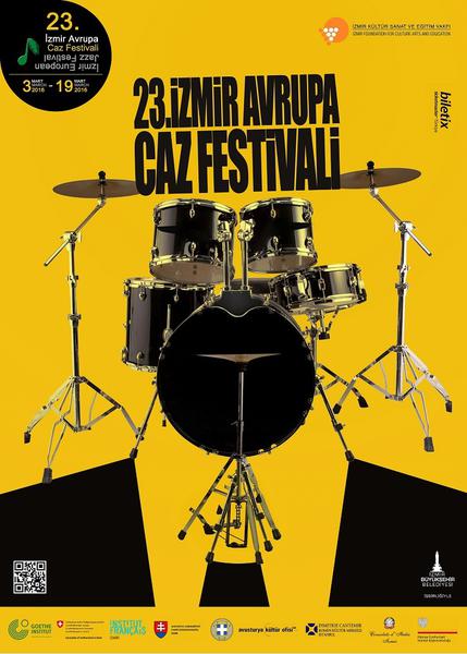 Festivalul European de Jazz de la Izmir, Foto: Afis