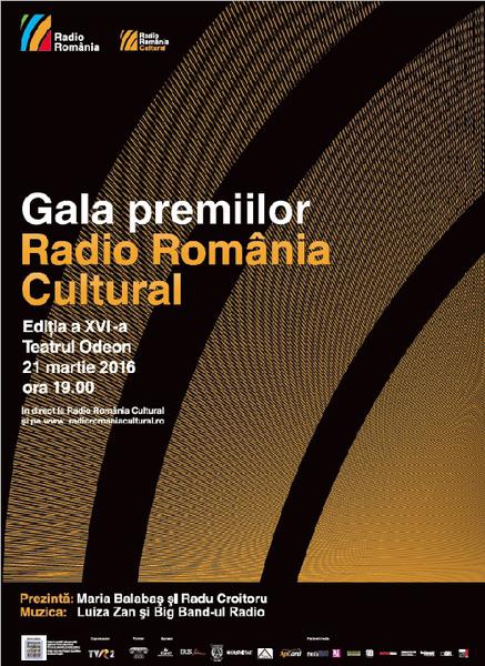 Gala Premiilor Radio Romania Cultural, Foto: Afis