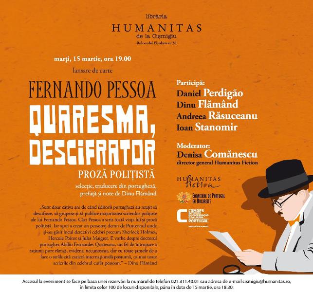 Fernando Pessoa: Quaresma, descrifrator, Foto: Humanitas