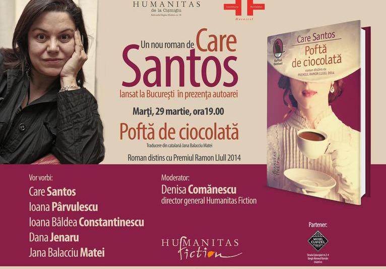 Care Santos: Pofta de ciocolata, Foto: Humanitas