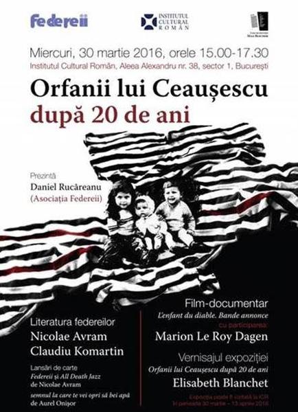 Orfanii lui Ceausescu dupa 20 de ani, Foto: ICR