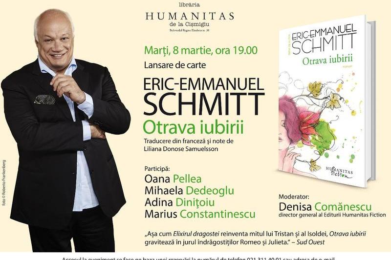 Otrava iubirii, de Eric-Emmanuel Schmitt, Foto: Humanitas