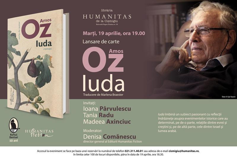 Iuda, de Amos Oz, Foto: Humanitas