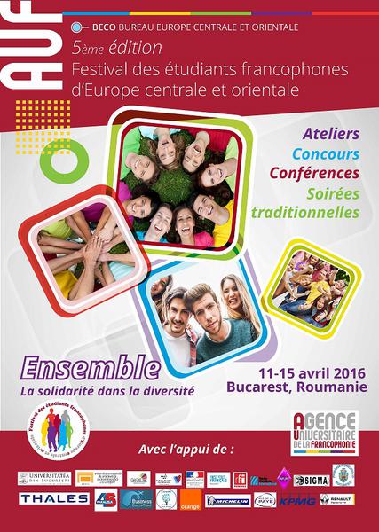 Festivalul Studentilor francofoni, Foto: Afis