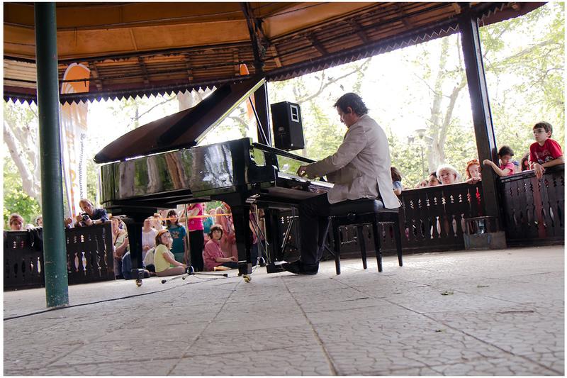 Pianul Calator in Cismigiu - Foto Alexandru Dolea, Foto: Radio Romania