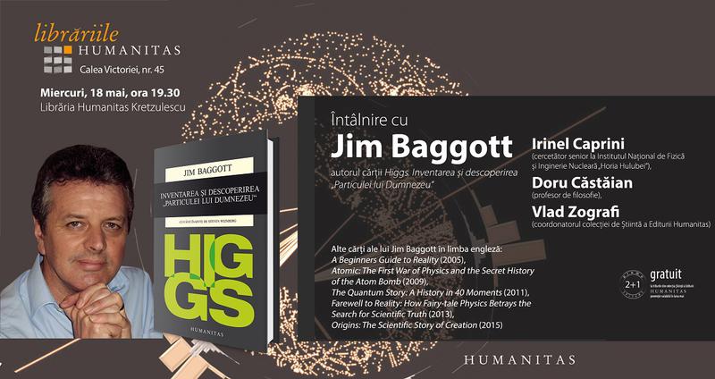 Jim Baggott se intalneste cu publicul roman, Foto: Humanitas