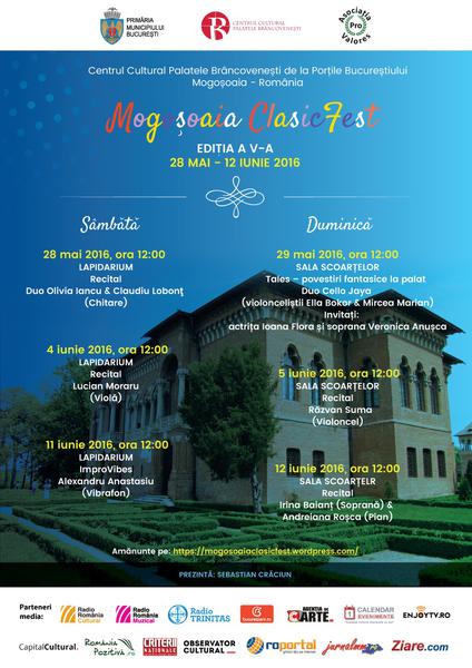 Mogosoaia ClasicFest, editia a V-a, Foto: Afis