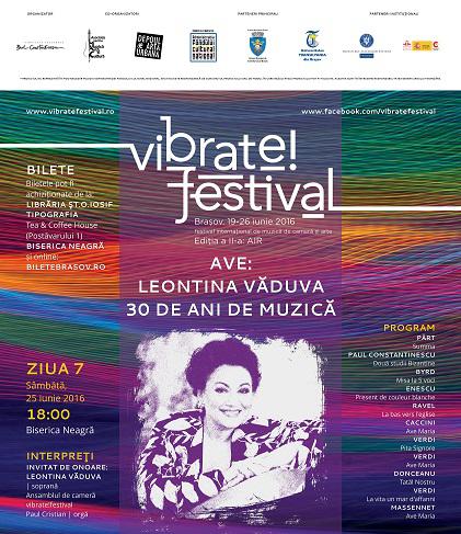 Concert aniversar Leontina Vaduva, Foto: Afis