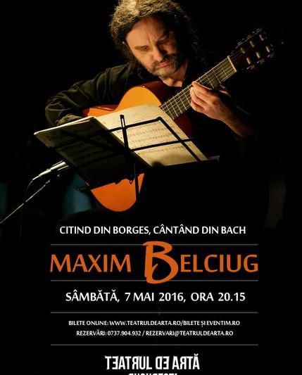 Maxim Belciug, Foto: Afis concert