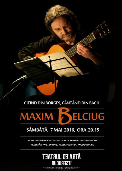 Maxim Belciug, Foto: Afis concert
