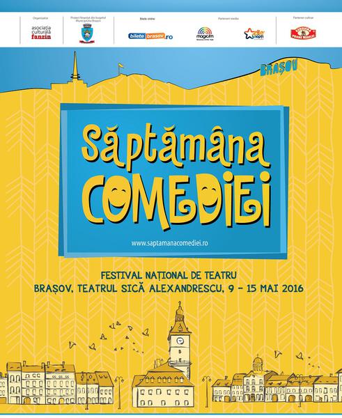 Saptamana Comediei la Brasov, Foto: Afis