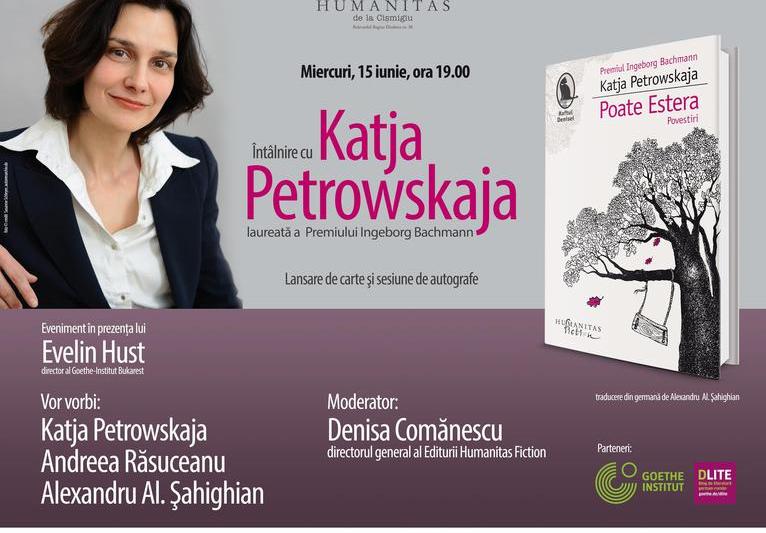 Eveniment Katja Petrowskaja, Foto: Librariile Humanitas