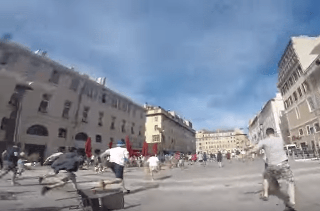 Violente pe strazile din Marsilia, Foto: Captura YouTube
