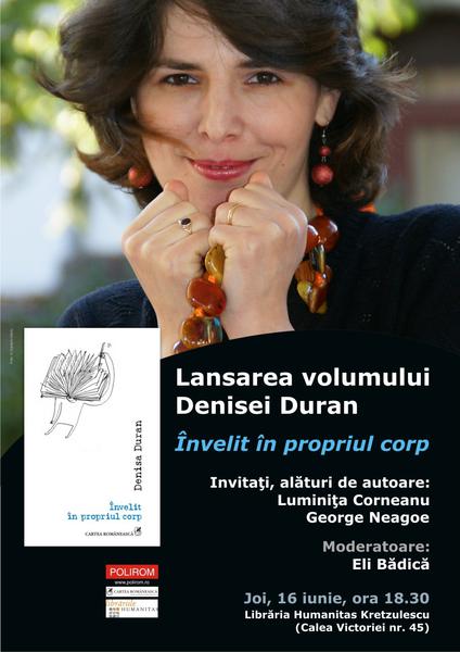 Invelit in propriul corp, de Denisa Duran, Foto: Coperta carte