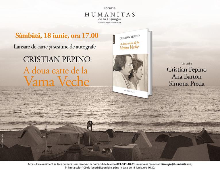 A doua carte de la Vama Veche, de Cristian Pepino, Foto: Humanitas